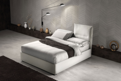 Letto Sharp con testata reclinabile Samoa Bside Bologna Modena